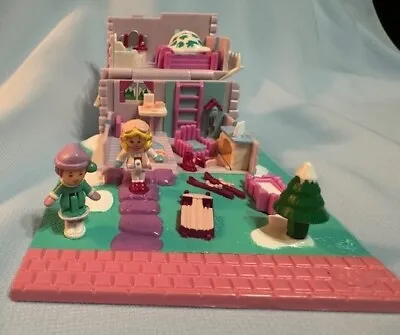 1993 Polly Pocket Ski Chalet / Ski Lodge - Excellent Condition And Hard To Find! • $90