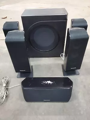 Panasonic Surround Sound Speaker System 6 Speaker Set • $25