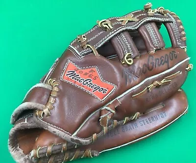 K3997 MacGregor Baseball Glove Right Handed Throw Full Grain Steerhide 12.5-13in • $15.99