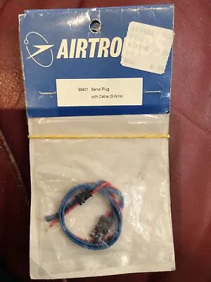 NEW Airtronics Servo Plug With Cable (3 Wire) #99401 • $10.24