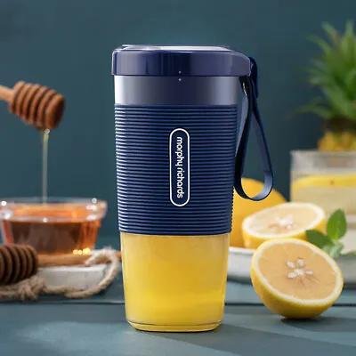 Portable Usb Electric Fruit Juicer Bottle Blender Household Small Machine Orange • $6.99