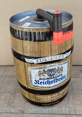 Early 1980s Kulmbacher--5 Liter Minikeg / Barrel W/ Tap-empty..Hole • $22.99