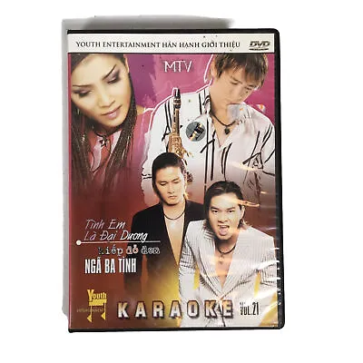 Youth Entertainment Nga Ba Tinh Tinh Em MTV Karaoke| Vietnamese DVD Vol 21 • $17.95