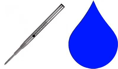 Montblanc Ballpoint Pen Refill In Blue By Monteverde - Medium Point - NEW • $11.95