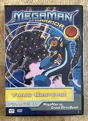 Megaman: NT Warrior - Vol. 11: Virus Busters (DVD 2006 Dubbed) • $19.99