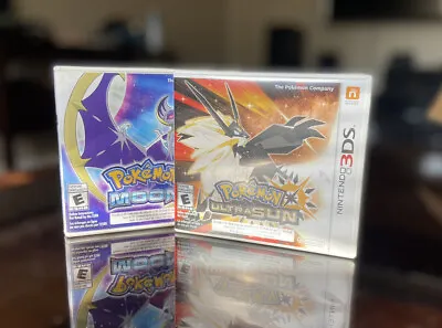 $15 • Buy Pokémon Moon And Ultra Sun Nintendo 3DS Video Game Bundle