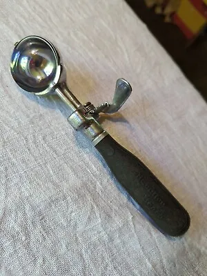 Vintage Hamilton Beach Ice Cream Scoop Disher Model 51 Black Handle Right Handed • $17.99