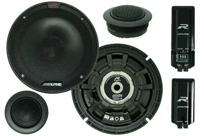 Alpine R-S65C.2 R Series 6.5  2 Way Component Car Speakers - 300 Watts Peak • $199.95