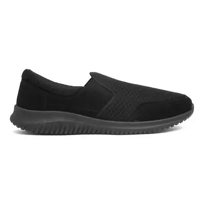 By XL Mens Shoes Black Adults Slip On Mesh Breathable Flexible Barney SIZE • £12.99