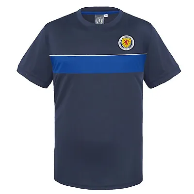£17.99 • Buy Scotland Mens T-Shirt Poly Training Kit OFFICIAL Football Gift