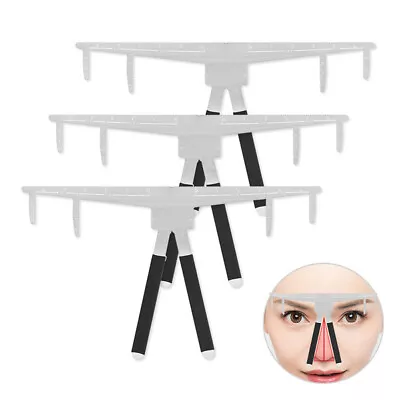 £5.81 • Buy Microblading Eyebrow Tattoo Stencil Ruler Balance Shaper Template Definiti F2