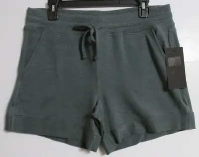Women's 90 Degree By Reflex Comfy Lounge Activewear Shorts Heather Sage Size LG • $17.95