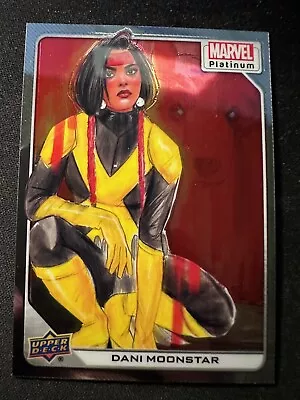 Upper Deck - Marvel Platinum - Dani Moonstar (26 Base NM) • $2