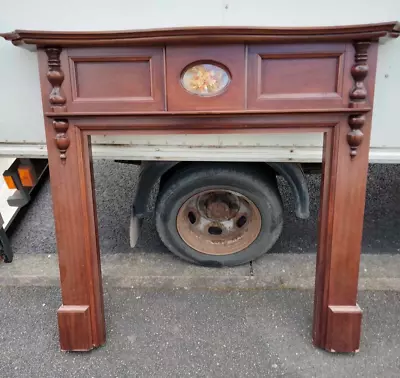Mahogany Fire Surround With Central Display • £55
