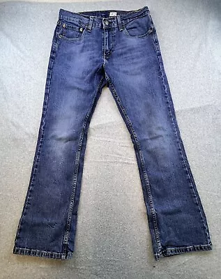 Levis 527 Jeans Men’s 32W 30L Blue Denim Bootcut Fit Pants Casual Outdoor Adult • $24.88