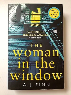 $11.19 • Buy The Woman In The Window By A.J. Finn Thriller Fiction Medium Paperback Book