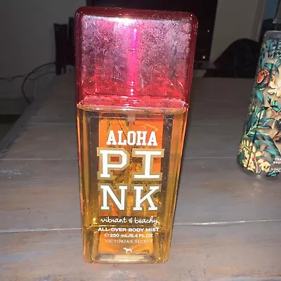 Victoria's Secret ALOHA Pink VIBRANT & BEACHY All Over Body Mist 8.4 Fl Oz  • $54.99