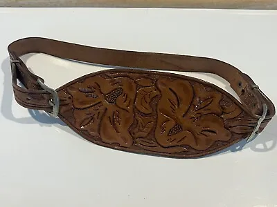 Youth Vintage Western Leather Cummerbund Belt  • $6