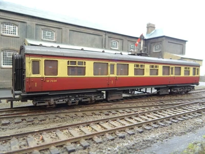 £44.99 • Buy Oo Bachmann Br Collett Coach Blood & Custard W7028 (lineside Weathered) 34-131a