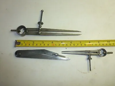 £14.99 • Buy 3 X Vintage Moore & Wright  Dividers Callipers & Odd Legs