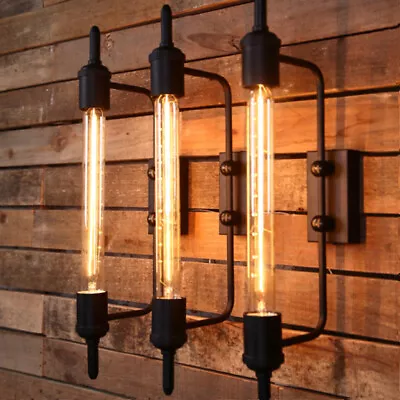 Industrial Style Wall Lamp Steampunk Edison Wall Sconce Light Hallway Fixture • $39.99