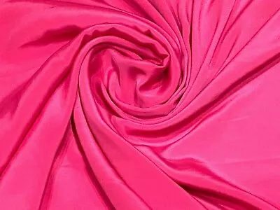 Plain Dyed French Crepe De Chine Fabric Dress Craft Lining Crepe Fabric 44''wide • £1.39