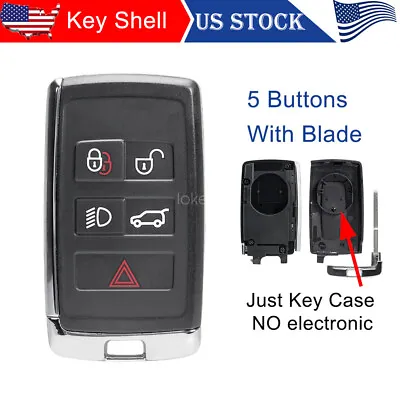 Smart Remote Key Shell Case For Land Rover Range Rover Discovery 2018 2019 Fob • $13.69