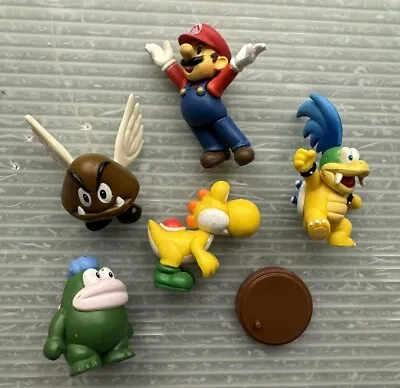 Furuta Choco Egg SUPER MARIO BROS. FIGURE LOT Lemmy Koopa Yoshi Spike Goomba • $25