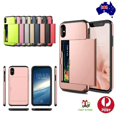 $8.50 • Buy For Apple IPhone 14 13 12 11 Pro Max Mini XS XR X 8 Plus Case Wallet Card Cover