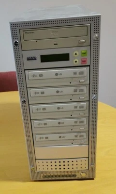£5 • Buy Acard Technology 1 To 5 CD/DVD Duplicator With 1 Pioneer Reader And 5 LG Writers