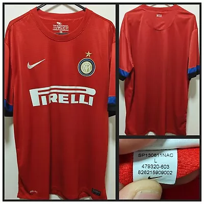 £6.50 • Buy Inter Milan Nike 2012/13 Away Shirt - Large - Authentic Vintage