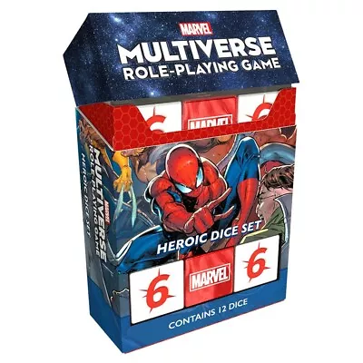 Marvel Multiverse Roleplaying Game Heroic Dice Set ASMMMV001 • $15.19