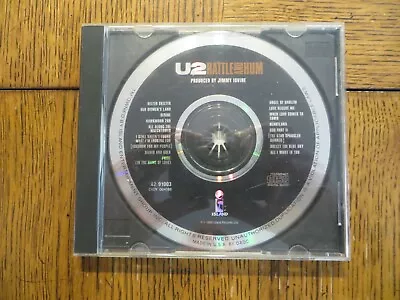 U2 – Rattle And Hum - 1988 - Island Records A2 91003 VERY GOOD CD!!! • $7.19