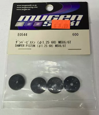 MUGEN SEIKI Racing E0544 Damper Piston Ø 1.25 6H MBX6 / 6T RC Radio Control Part • $11.99