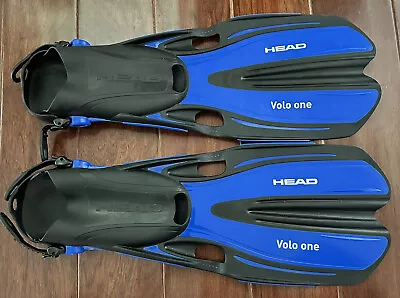 NEW Head By Mares Volo ONE FINS Blue - L. XL US 10.5 - 13 • $27.99