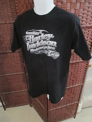 2000s Harley Davidson Motorcycles T Shirt Aces & Eights Mason Ohio Large Biker • $5.82