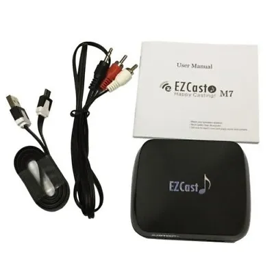 EZCast Music Wi-Fi Wireless Receiver Streamer Host - AIRPLAY DNLA QPlay Server. • £19.80