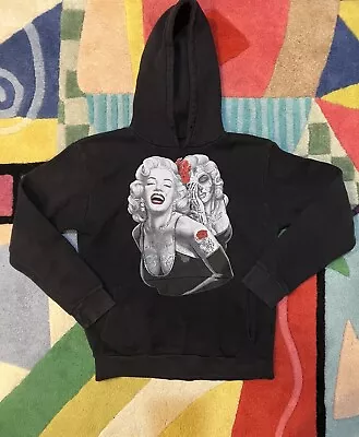 Marilyn Monroe Black Hoodie Egy Apparel Size Medium • $29.99