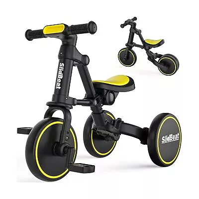 Kids Tricycle 3 In 1 For 2 To 4 Years Old Toddler Bike With Removable Pedal ... • $78.63