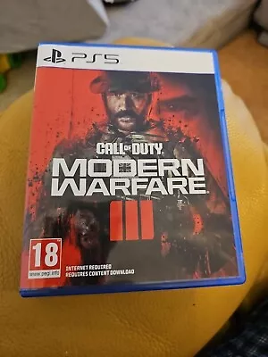 Call Of Duty: Modern Warfare III (Sony PlayStation 5 2023) • £9.57