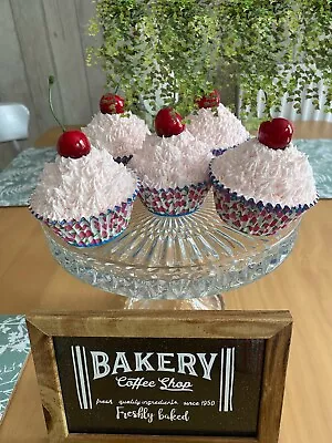 Fake Artificial Cake Cupcakes • £15