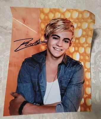 Ross Lynch Of R5 Reprint 2 Austin & Ally 8x10 Glossy Signed Photograph #NS5-01 • $9.99