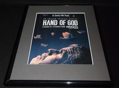 Hand Of God 2015 Amazon Framed 11x14 ORIGINAL Advertisement Ron Perlman • £33.25