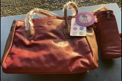 Leather Baby Changing Bag • £20