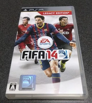 USED FIFA14 World Class Soccer PSP JAPAN Messi Barcelona • $23.56