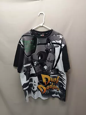 Men's LOT 29 Duck Dodgers In Space Daffy Duck Marvin The Martian T-shirt XXL • $20