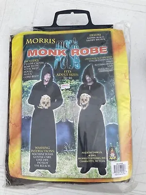 Monk Robe  brown  fits 35 To46 Size- robe Hood And Cord Belt • $18.99