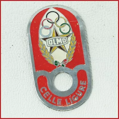 Olmo Handlebar Stem Metal Badge Vintage Bike Bicycle Old Crest Condorino Emblem • $39