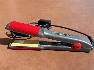 Chi Turbo 2” Professional Ceramic Flat Iron Hair Straightener Red Velvet • $25