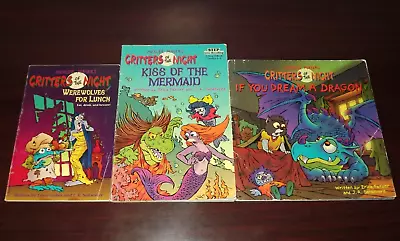 Lot Of 3 Mercer Mayer's Critters Of The Night Books PB • $10.50